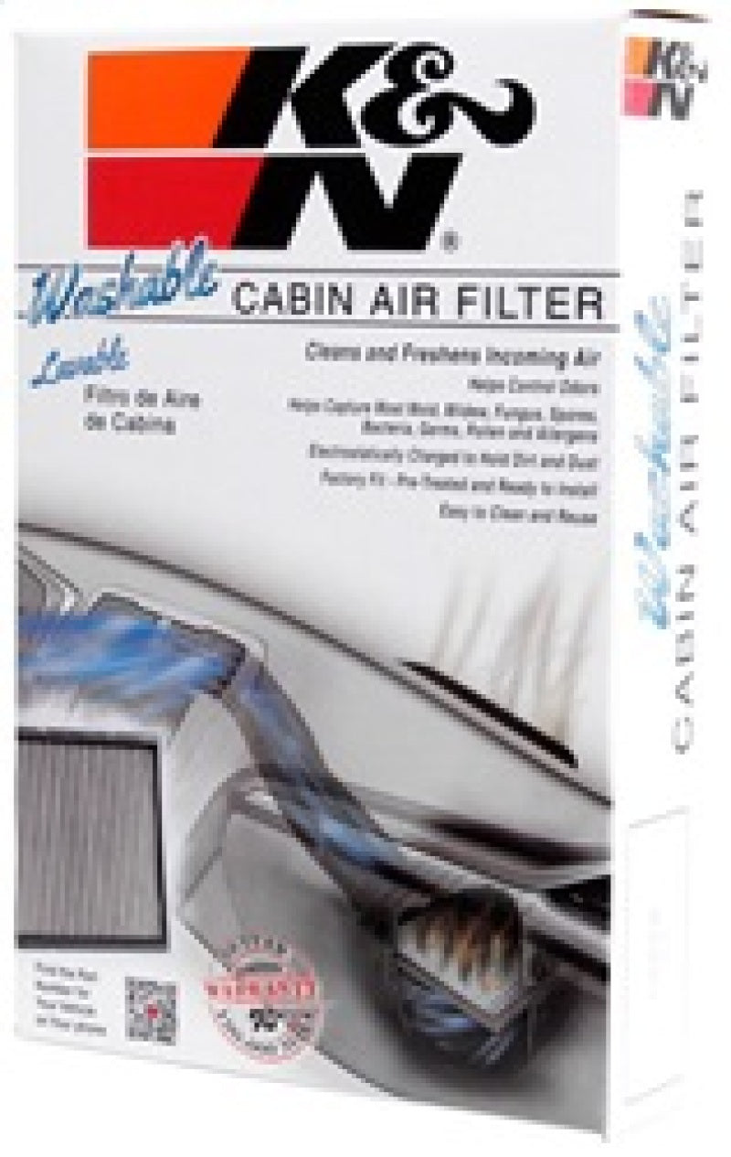 K&N 05-15 Nissan Frontier, Mid-size Pickups & SUVs Cabin Air Filter - 2 per Box - Burkken Auto Parts