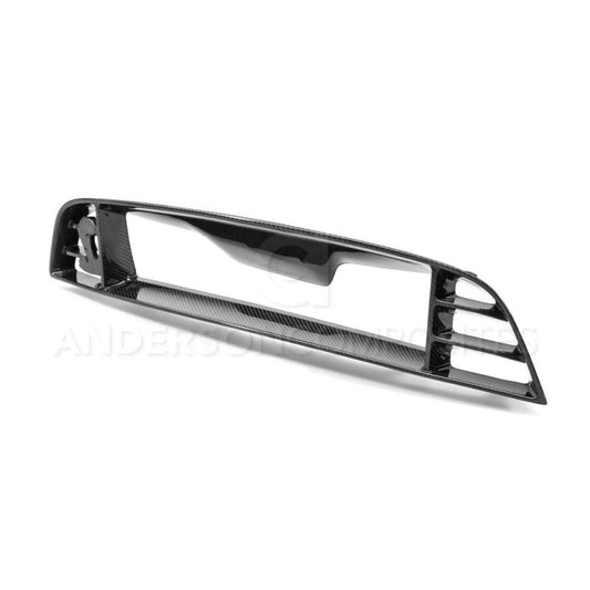 Anderson Composites 10-14 Ford Mustang/Shelby GT500 Front Upper Grille (w/ Spot for Cobra Emblem) - Burkken Auto Parts