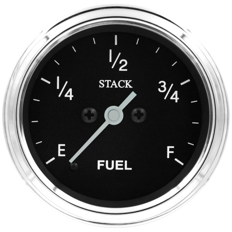 Autometer Stack 52mm 0-280 Ohm Programmable Pro Stepper Motor Fuel Level Gauge - Classic - Burkken Auto Parts