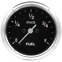 Autometer Stack 52mm 0-280 Ohm Programmable Pro Stepper Motor Fuel Level Gauge - Classic - Burkken Auto Parts