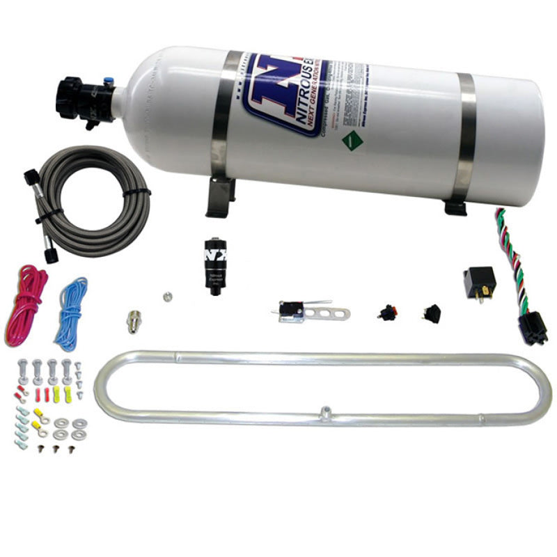 Nitrous Express N-Tercooler System w/15lb Bottle - Burkken Auto Parts