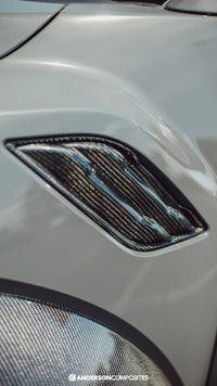 Anderson Composites 17-18 Ford Raptor Type OE Carbon Fiber Fender Vents - Burkken Auto Parts