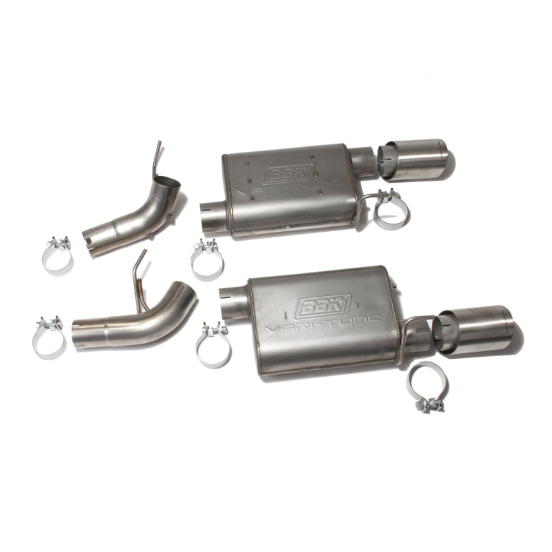 BBK 05-10 Mustang GT VariTune Axle Back Exhaust Kit (Stainless Steel - Burkken Auto Parts