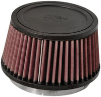 K&N Universal Rubber Filter Round Tapered 4.5in Flange ID x 5.875 Base OD x 5in Top OD x 3.25in H - Burkken Auto Parts