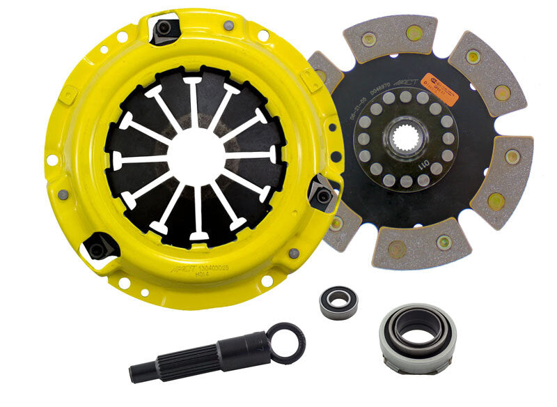 ACT 1988 Honda Civic HD/Race Rigid 6 Pad Clutch Kit - Burkken Auto Parts