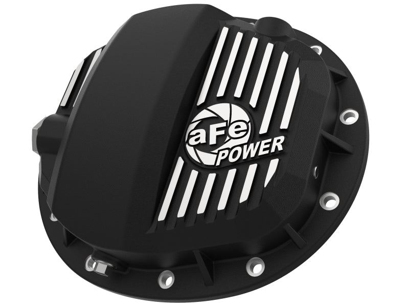 aFe Pro Series GMCH 9.5 Rear Diff Cover Black w/ Machined Fins 19-20 GM Silverado/Sierra 1500 - Burkken Auto Parts
