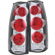 ANZO 1999-2000 Cadillac Escalade Taillights Chrome 3D Style - Burkken Auto Parts
