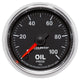 Autometer GS Series 2-1/16in Oil Pressure Gauge 100PSI Electric Full Sweep - Burkken Auto Parts