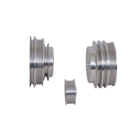 BBK 85-97 GM Truck 305 350 Underdrive Pulley Kit - Lightweight CNC Billet Aluminum (3pc) - Burkken Auto Parts