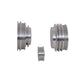 BBK 85-97 GM Truck 305 350 Underdrive Pulley Kit - Lightweight CNC Billet Aluminum (3pc) - Burkken Auto Parts