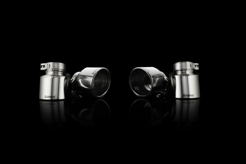 Akrapovic 09-14 BMW X5M (E70) Tail Pipe Set (Titanium) - Burkken Auto Parts