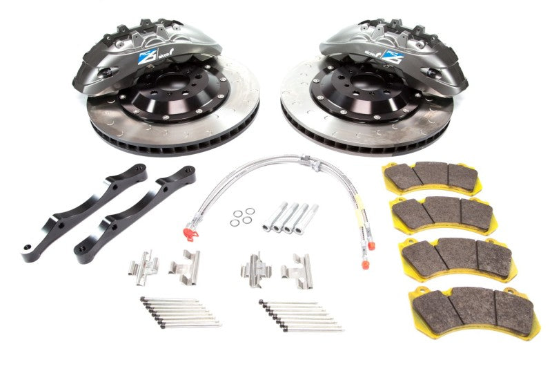 Alcon 2015+ BMW M3 F80 400x34mm 6 Piston Front Brake Upgrade Kit - Grey - Burkken Auto Parts