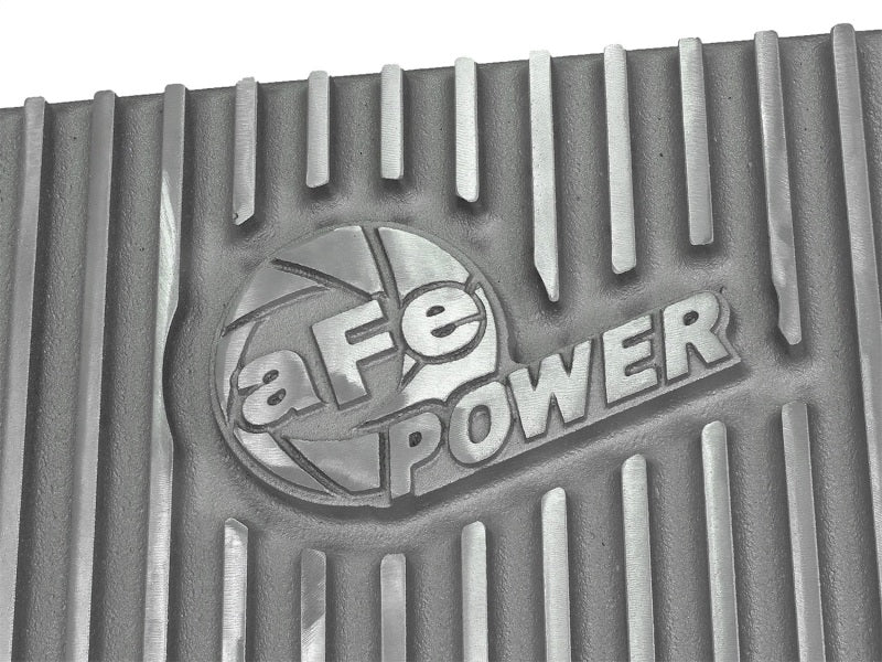 afe Transmission Pan Cover (Raw); GM Diesel Trucks 01-14 V8-6.6L (td) - Burkken Auto Parts