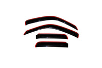 AVS 02-07 Jeep Liberty Ventvisor In-Channel Front & Rear Window Deflectors 4pc - Smoke - Burkken Auto Parts