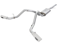 aFe Mach Force-XP Exhaust 3in Cat-Back SS 14-15 GM 1500 Trucks 4.3L/5.3L Dual Split w/ Polished Tip - Burkken Auto Parts