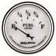 AutoMeter Gauge Fuel Level 2-1/16in. 240 Ohm(e) to 33 Ohm(f) Elec Old Tyme White II - Burkken Auto Parts