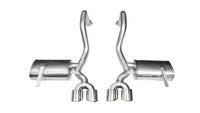 Corsa 1997-2004 Chevrolet Corvette C5 Z06 5.7L V8 Polished Xtreme Axle-Back Exhaust - Burkken Auto Parts