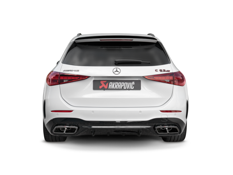 Akrapovic Mercedes-AMG C 63 S E Performance (W206, S206) - Slip-On Line (Titanium) - Burkken Auto Parts