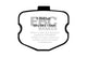 EBC 10-13 Chevrolet Corvette (C6) 6.2 Grand Sport Redstuff Rear Brake Pads - Burkken Auto Parts