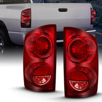 ANZO 2007-2009 Dodge Ram 1500 Tail Light Red Lens (OE) - Burkken Auto Parts