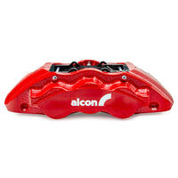 Alcon 19+ Silverado/Sierra 20+ Suburban/Tahoe/Yukon 355x33mm 6-Piston Caliper FRT Brake Kit - Red - Burkken Auto Parts