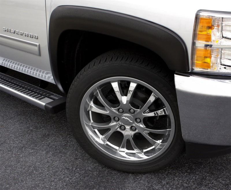 Lund 99-07 Chevy Silverado 1500 SX-Sport Style Smooth Elite Series Fender Flares - Black (4 Pc.) - Burkken Auto Parts