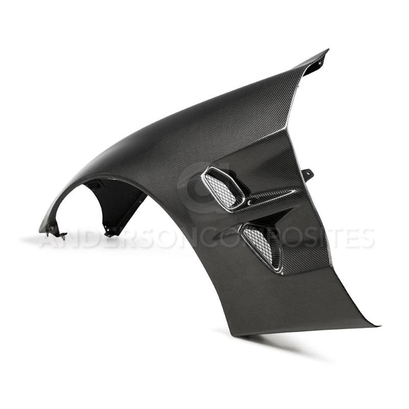 Anderson Composites 05-13 Chevrolet Corvette C6 ZR1 Carbon Fiber Fenders - Burkken Auto Parts