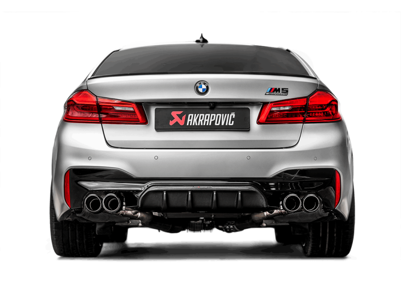 Akrapovic BMW M5/M5 Competition (F90) Slip-On Line (Titanium) (Req. Tips) - Burkken Auto Parts