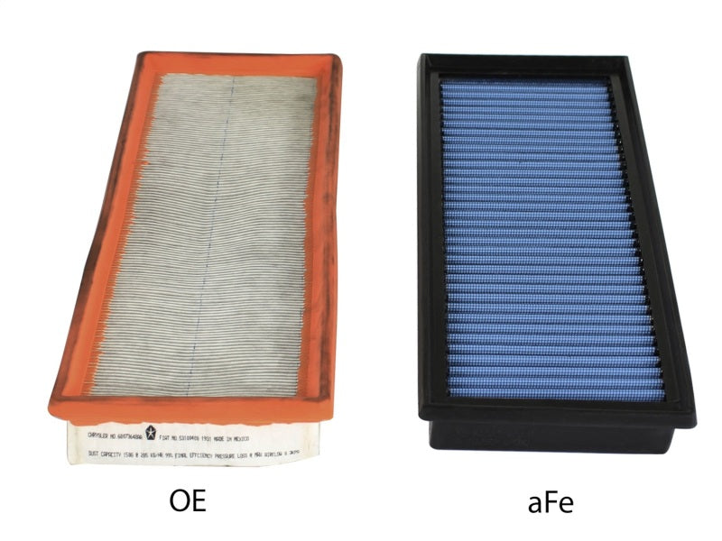 aFe MagnumFLOW OEM Replacement Air Filter PRO 5R 12-14 Fiat 500 L4 1.4L - Burkken Auto Parts