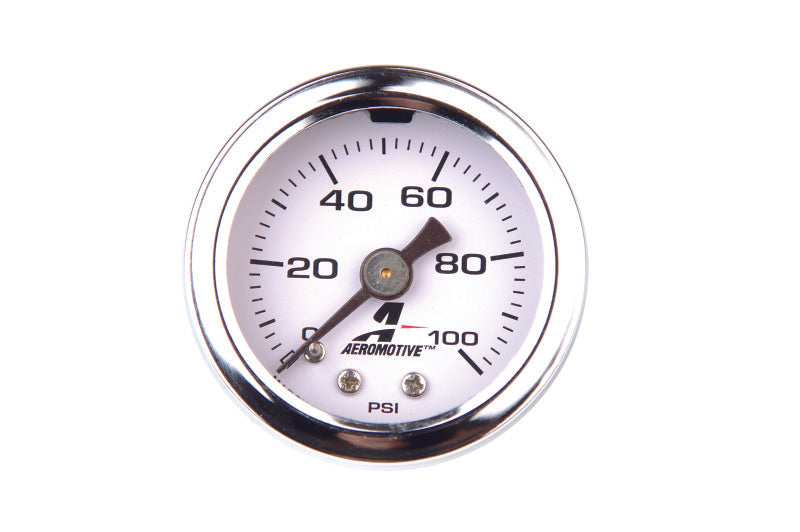 Aeromotive 0-100 PSI Fuel Pressure Gauge - Burkken Auto Parts