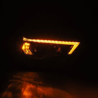 AlphaRex 14-20 Toyota 4Runner PRO-Series LED Proj Headlights Alpha-Black w/Sequential Signal/DRL - Burkken Auto Parts