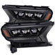 AlphaRex 19-21 Ford Ranger NOVA LED Proj Headlight Plnk Style Alpha Blk w/Activ Light/Seq Signal/DRL - Burkken Auto Parts