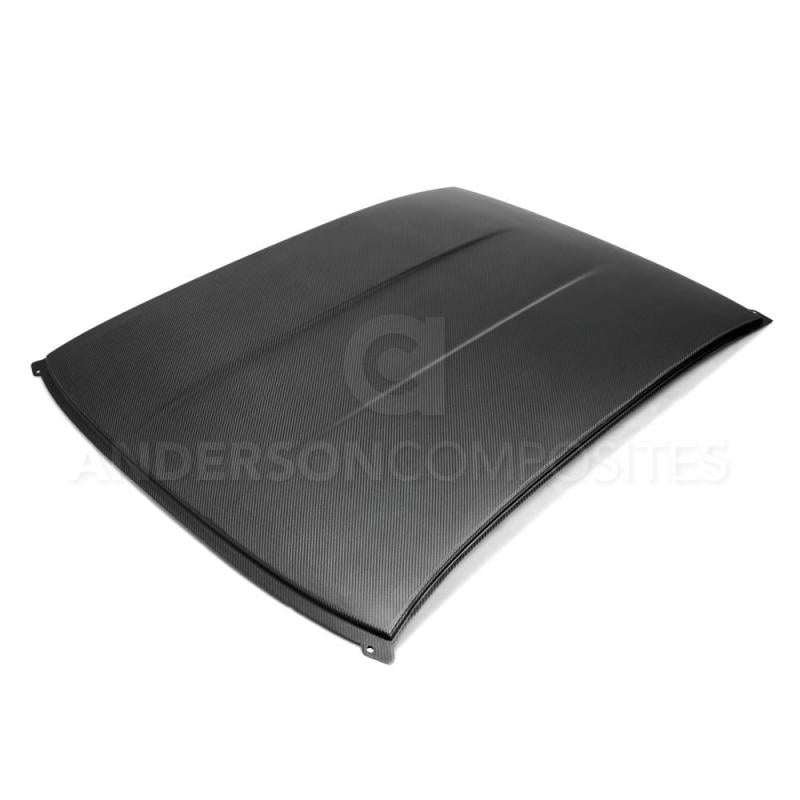Anderson Composites 10-15 Chevrolet Camaro Dry Carbon Roof Replacement (Full Replacement) - Burkken Auto Parts
