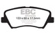 EBC 13+ Hyundai Elantra 1.8 Redstuff Front Brake Pads - Burkken Auto Parts