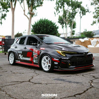 Seibon 2023+ Toyota GR Corolla MB-Style Carbon Fiber Front Lip - Burkken Auto Parts