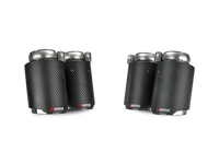 Akrapovic 14-17 BMW M3/M4 (F80/F82) Tail Pipe Set (Carbon) - Burkken Auto Parts