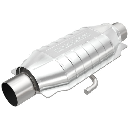 MagnaFlow Conv Univ 2.25in Inlet/Outlet Center/Center Oval Rear (California) - Burkken Auto Parts
