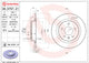 Brembo OE 19-21 ChevyEquinox/19-21 Malibu/20-21 GMC Terrain Friction Brake Disc