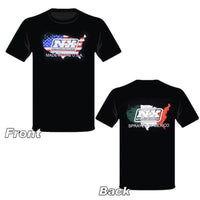 Nitrous Express Sprayed In Mexico Black T-Shirt - Small - Burkken Auto Parts