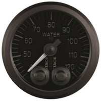 Autometer Stack 52mm 40-120 Deg C 1/8in NPTF Male Pro-Control Water Temp Gauge - Black - Burkken Auto Parts