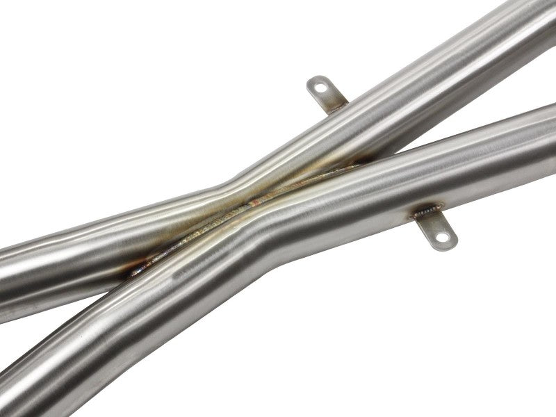 AFE 08-13 BMW(E90/92/93) MACH Force XP 304 Stainless Steel V8 4.0L w/ Cat & Resonator - Burkken Auto Parts