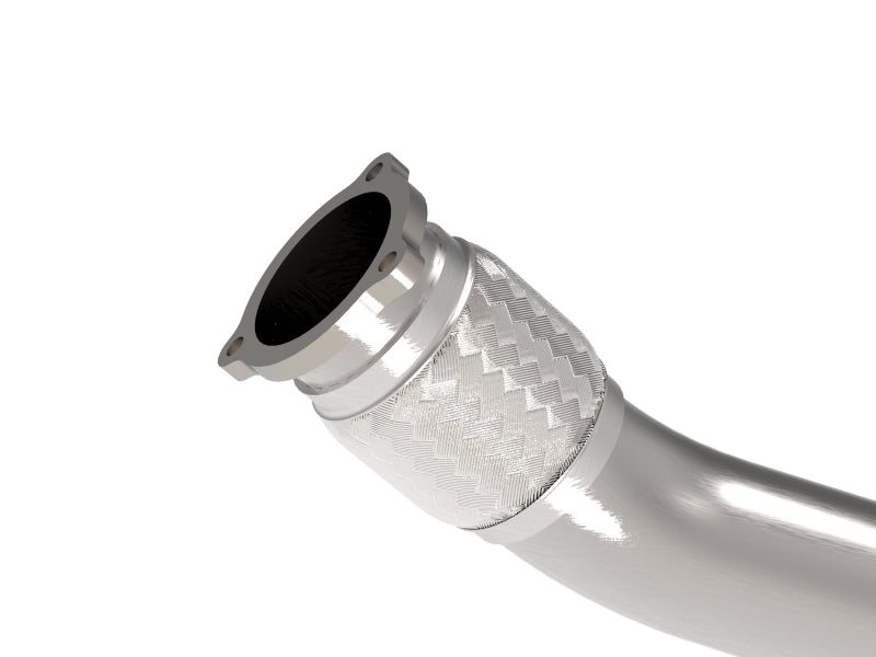 afe POWER MACH Force-Xp 09-16 Audi A4/A5 B8 L4-2.0L(t) 304 SS 3in. Front Resonator Delete Pipe - Burkken Auto Parts