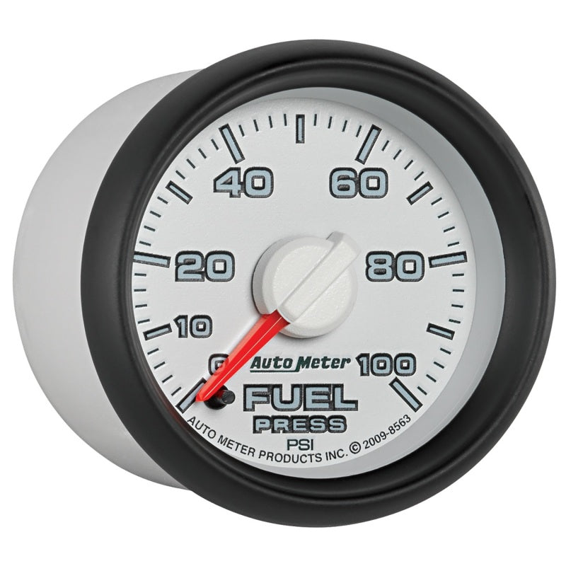 Autometer Factory Match 52.4mm Full Sweep Electronic 0-100 PSI Fuel Pressure Gauge Dodge - Burkken Auto Parts