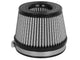 aFe MagnumFLOW Dry S Air Filter 5in. F x 5-3/4in. B x 4-1/2in. T (INV) x 3-1/2in. H - Burkken Auto Parts