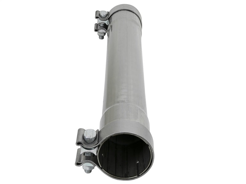 aFe MACH Force-Xp 409 SS Muffler Pipe 2.5in. Inlet/Outlet / 14in. Body / 20in. Length - Burkken Auto Parts