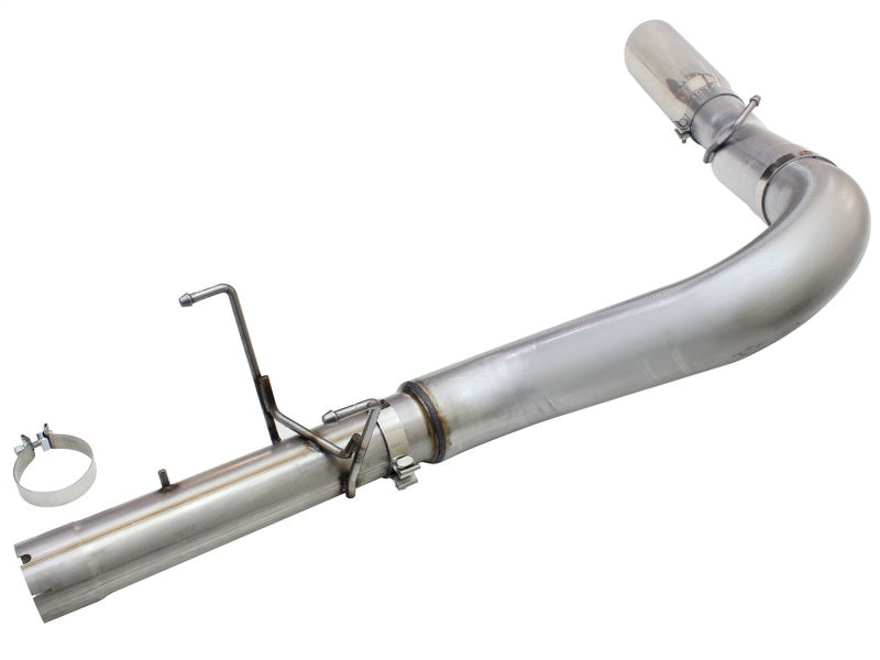 aFe MACHForce XP Exhaust Large Bore 5in DPF-Back Alu. 13-15 Dodge Trucks L6-6.7L (td) *Polish Tip - Burkken Auto Parts