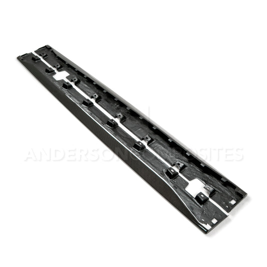 Anderson Composites 15-16 Ford Mustang Type-OE Rocker Panel Splitter - Burkken Auto Parts