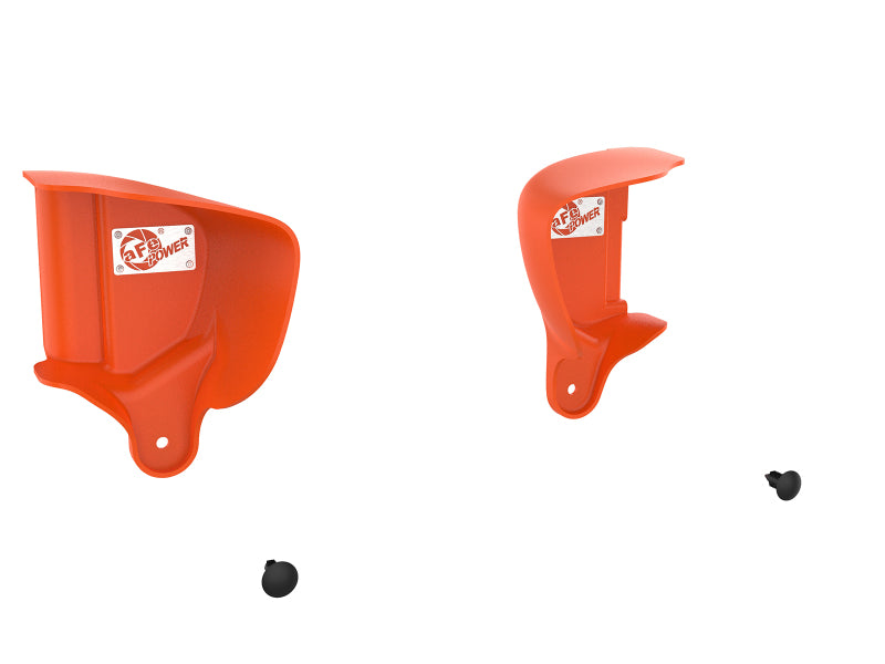 aFe Magnum FORCE Dynamic Air Scoop 15-18 BMW M3/15-20 M4 - Orange - Burkken Auto Parts