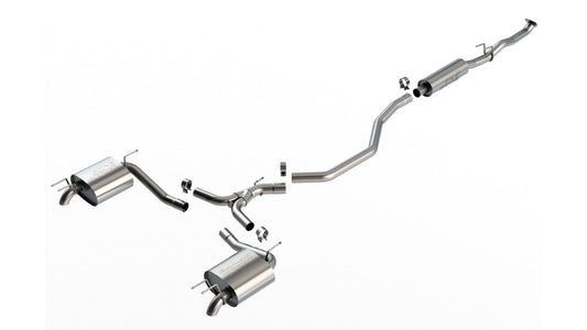 Borla 23-24 Honda Accord Cat-Back Exhaust System S-Type - Burkken Auto Parts