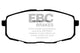 EBC 09-12 Hyundai Elantra 2.0 Touring Greenstuff Front Brake Pads - Burkken Auto Parts